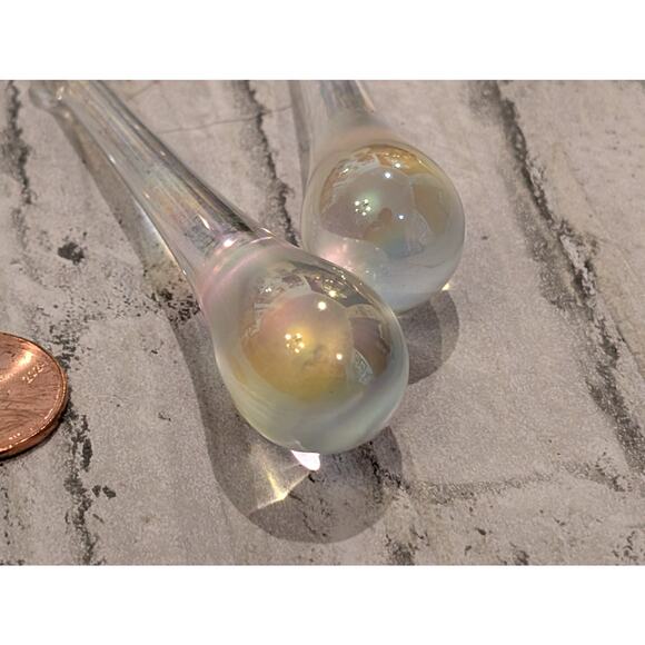 Hand Blown Glass Rain/Tear Drop Ornaments - Christmas/Other - Picture 8 of 10